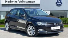 Black Used 2021 VW Polo SEL Hatchback | £16,995 (Fair price)