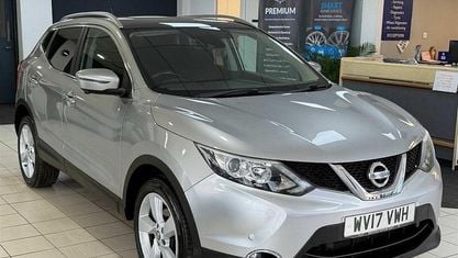Second-hand Nissan Qashqai N-Connecta 116 CP (85 kW) 2017 Argintiu SUV