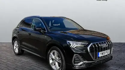 Used Audi Q3 S-Line 150 HP (110 kW) 2023 Black SUV