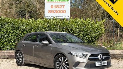 Używany Mercedes A180 SE 136 KM (100 kW) 2020 Srebrny Hatchback