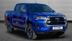 Blue Used 2021 Toyota HiLux Pickup | £32,995 (Fair price)