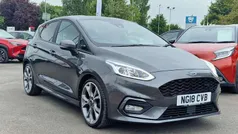 Grey Used 2018 Ford Fiesta ST-Line Hatchback | £8,750 (Fair price)