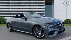 Selenite grey metallic Used 2018 Mercedes E220 AMG Line Premium Plus Cabriolet | £23,810 (Fair price)