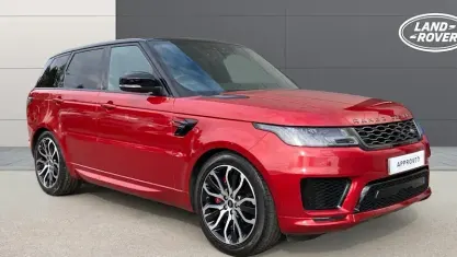 Used Land Rover Range Rover Sport HSE Dynamic 404 HP (297 kW) 2018 Red SUV