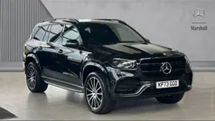 Obsidian black metallic Used 2023 Mercedes GLS400 Night SUV | £68,517 (Fair price)
