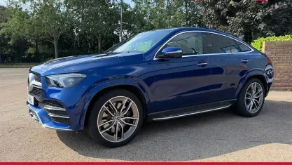 Used Mercedes GLE400 AMG Line Premium Plus 330 HP (242 kW) 2021 Blue SUV