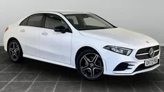 White Used 2022 Mercedes A250 AMG line Sedan | £18,595 (Fair price)
