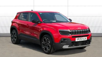 New Jeep Avenger Summit 101 HP (74 kW) 2025 Red SUV