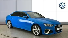 Blue Used 2020 Audi A4 S-Line Sedan | £22,744 (Fair price)