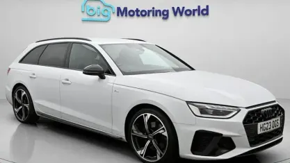 Used Audi A4 Black Edition 150 HP (110 kW) 2023 White Estate