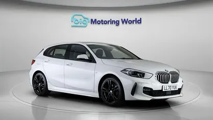 Used BMW 118 M Sport 140 HP (102 kW) 2020 White Hatchback
