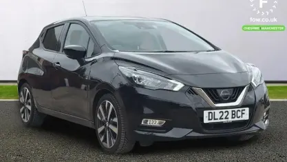 Used Nissan Micra Tekna 92 HP (67 kW) 2022 Black Hatchback