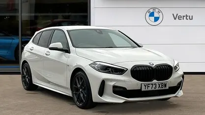 Used BMW 118 M Sport 140 HP (102 kW) 2023 White Hatchback