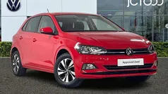 Red Used 2021 VW Polo Match Hatchback | £16,113 (Fair price)