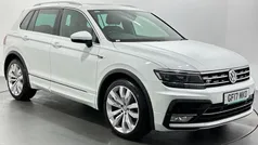 White Used 2017 VW Tiguan R-line SUV | £15,897 (Good price)