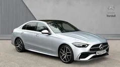 Silver Used 2023 Mercedes C300e AMG Line Premium Plus Sedan | £36,792 (Fair price)