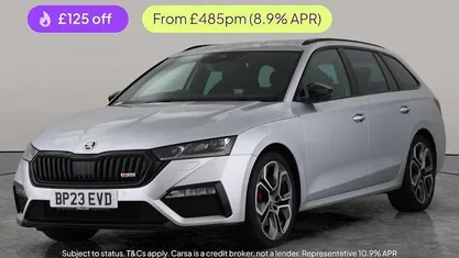 Silver Used 2023 Skoda Octavia vRS Estate | £26,215 (Expensive)