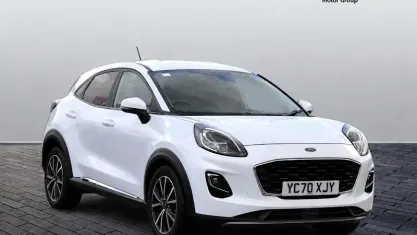 Used Ford Puma Titanium 125 HP (91 kW) 2023 White SUV
