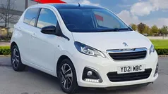 White Used 2021 Peugeot 108 Allure Hatchback | £9,000 (Fair price)