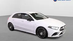White Used 2022 Mercedes A35 AMG Executive Hatchback | £27,699 (Fair price)
