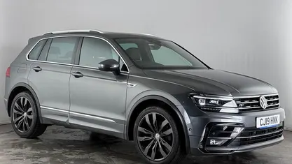 Used VW Tiguan R-line 150 HP (110 kW) 2018 Grey SUV
