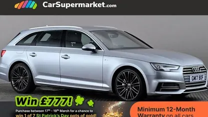 Used Audi A4 S-Line 190 HP (139 kW) 2017 Silver Estate