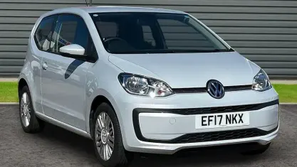 Begagnad VW up! Move 60 HK (44 kW) 2017 Silver Halvkombi