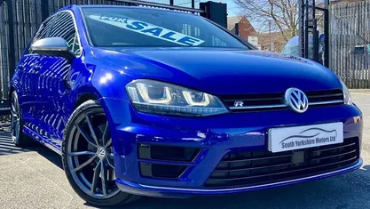 Used VW Golf VII R 300 HP (220 kW) 2015 Blue Hatchback