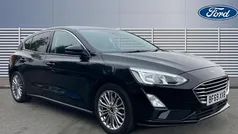 Black Used 2019 Ford Focus Titanium X Hatchback | £11,392 (Fair price)