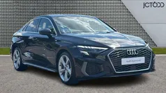 Black Used 2021 Audi A3 S-Line Sedan | £23,000 (Fair price)