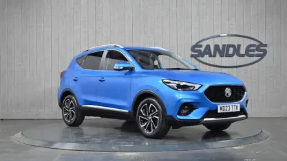 Used MG ZS Exclusive 111 HP (81 kW) 2023 Blue SUV