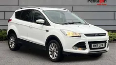 White Used 2015 Ford Kuga Titanium SUV | £8,995 (Good price)