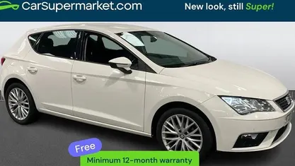 Used Seat Leon SE Dynamic 116 HP (85 kW) 2020 White Hatchback