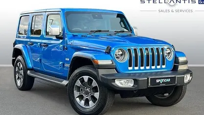 Grey Used 2022 Jeep Wrangler Overland SUV | £37,031 (Good price)