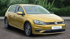 Yellow Used 2018 VW Golf VII SE Hatchback | £15,750 (Fair price)