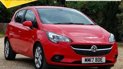 Red Used 2017 Vauxhall Corsa Hatchback | £4,195 (Good price)