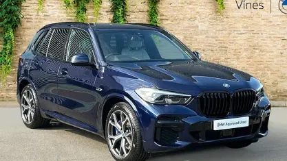 Used BMW X5 M Sport 394 HP (289 kW) 2022 Blue SUV
