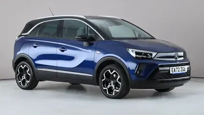 Used Vauxhall Crossland Ultimate 131 HP (96 kW) 2022 Blue SUV