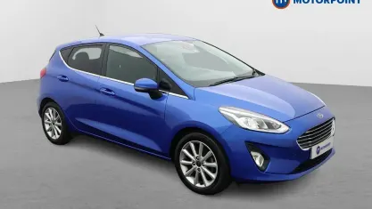 Used Ford Fiesta Titanium 101 HP (74 kW) 2020 Blue Hatchback