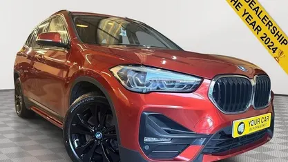 Used BMW X1 Sport Line 220 HP (161 kW) 2021 Orange SUV