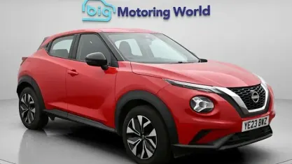 Used Nissan Juke Acenta 114 HP (83 kW) 2023 Red SUV