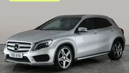 Used Mercedes GLA220 AMG line 170 HP (125 kW) 2014 Silver SUV
