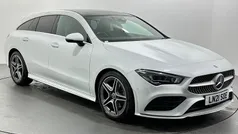 White Used 2021 Mercedes CLA180 Shooting Brake AMG Line Premium Plus Estate | £21,489 (Fair price)