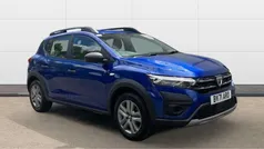 Blue Used 2021 Dacia Sandero Essentiel Hatchback | £10,681 (Fair price)