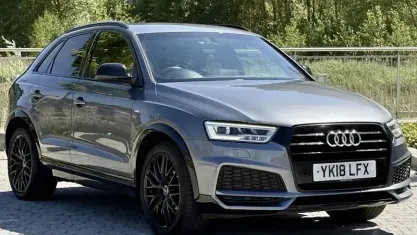 Used Audi Q3 Black Edition 180 HP (132 kW) 2018 Grey SUV
