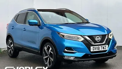 Blue Used 2018 Nissan Qashqai S SUV | £10,095 (Fair price)