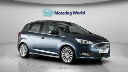 Begagnad Ford C-MAX Titanium 125 HK (91 kW) 2018 Blå Minibuss