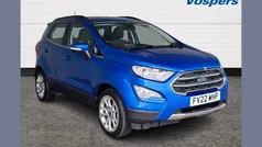 Blue Used 2022 Ford Ecosport Titanium SUV | £13,845 (Fair price)