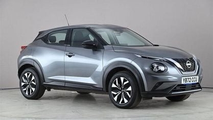 Begagnad Nissan Juke Acenta 114 HK (83 kW) 2022 Grå SUV