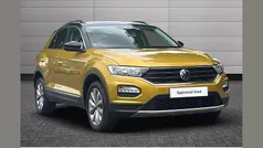 Yellow Used 2020 VW T-Roc Design SUV | £20,495 (Fair price)